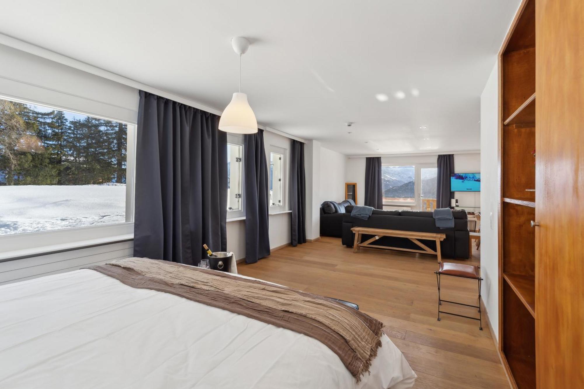 Crans Montana Suites ภายนอก รูปภาพ